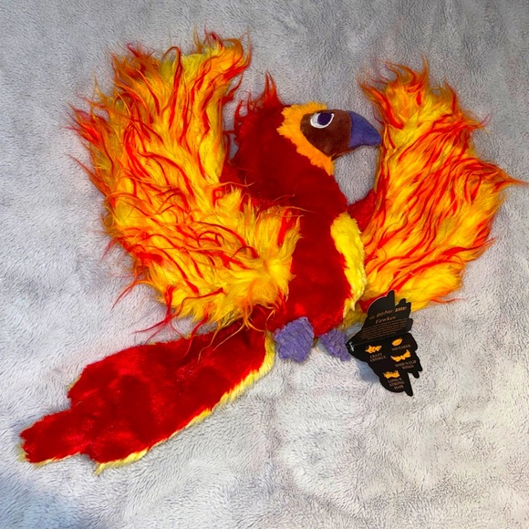 Harry Potter bark box dog toy M - L fawkes phoenix - Picture 1 of 5